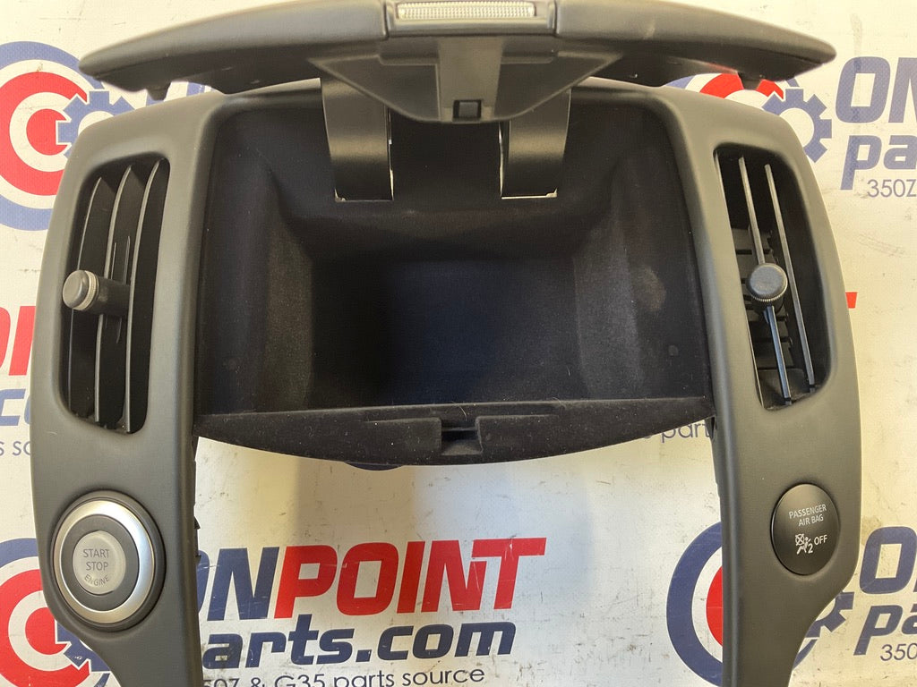 2016 Nissan 370Z Center Dash Storage Cubby Bezel Trim 68250 OEM 11BB9D7 - On Point Parts Inc