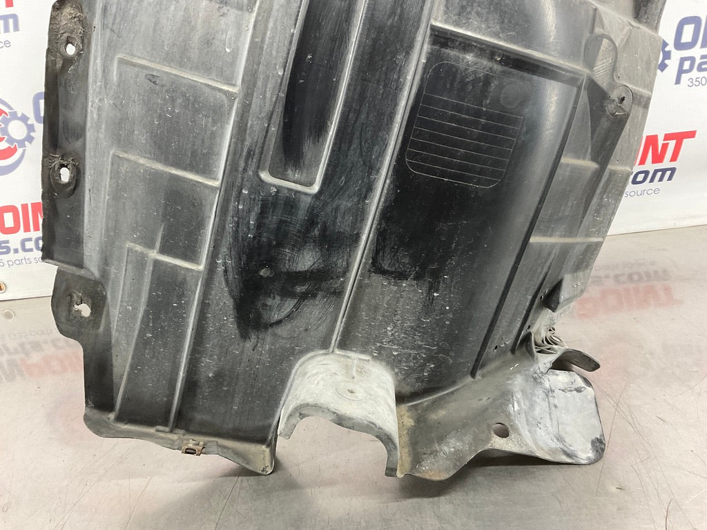 2009 Nissan 370Z Driver Left Inner Fender Liner Splash Guard OEM 15BKJD3 - On Point Parts Inc