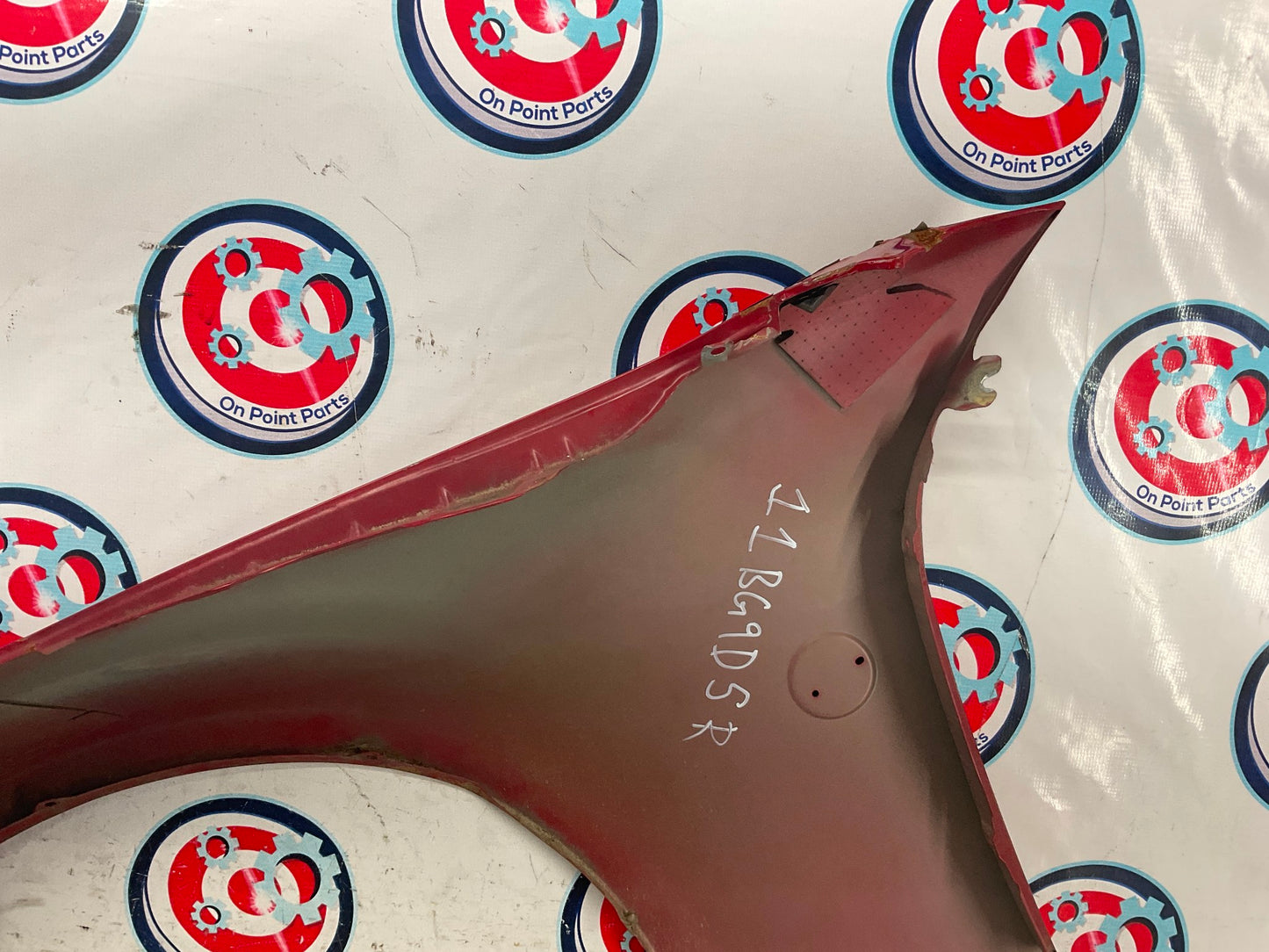 2003 Nissan 350Z Passenger Right Front Fender OEM 11BG9D5 - On Point Parts Inc