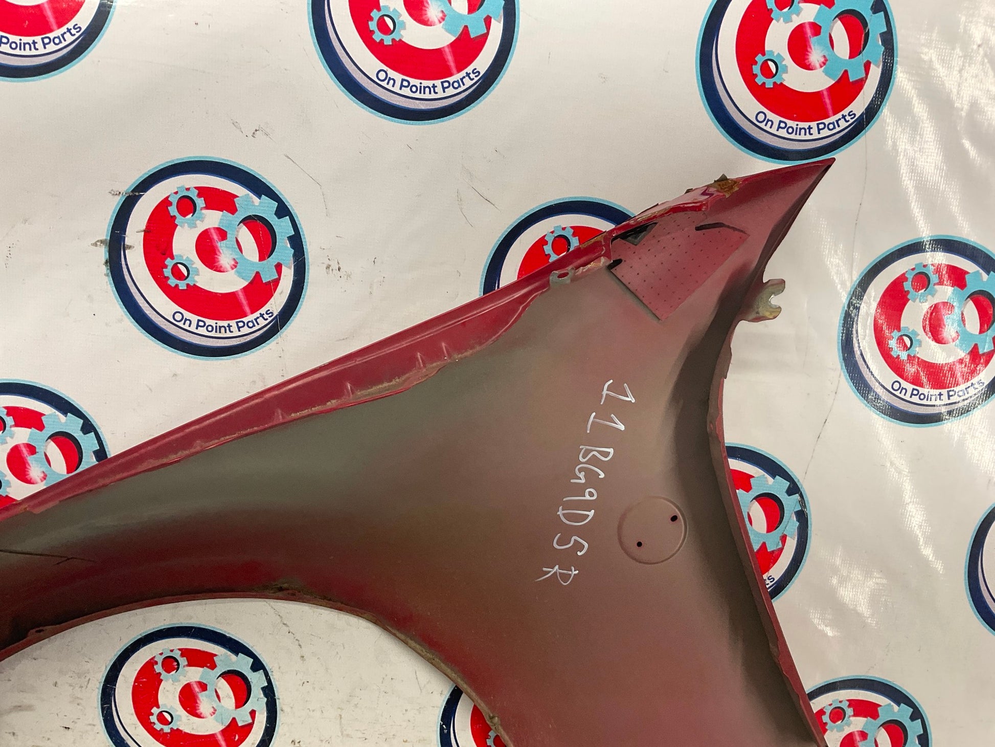 2003 Nissan 350Z Passenger Right Front Fender OEM 11BG9D5 - On Point Parts Inc