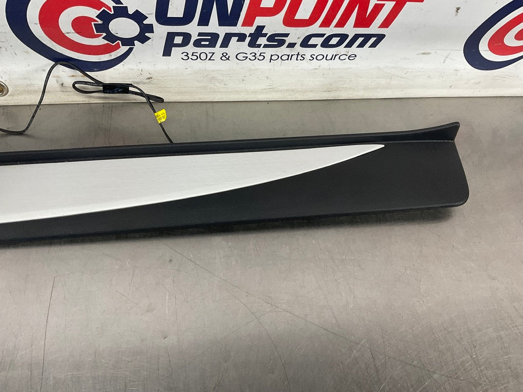 2016 Nissan 370Z Passenger Right Illuminated Door Threshold Plate OEM 11BB9D7 - On Point Parts Inc