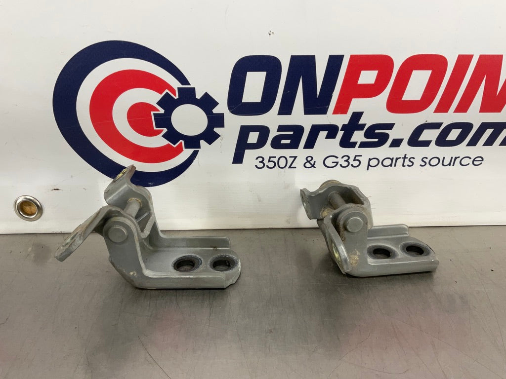 2004 Infiniti G35 Passenger Right Door Hinges OEM 12BK8DE - On Point Parts Inc