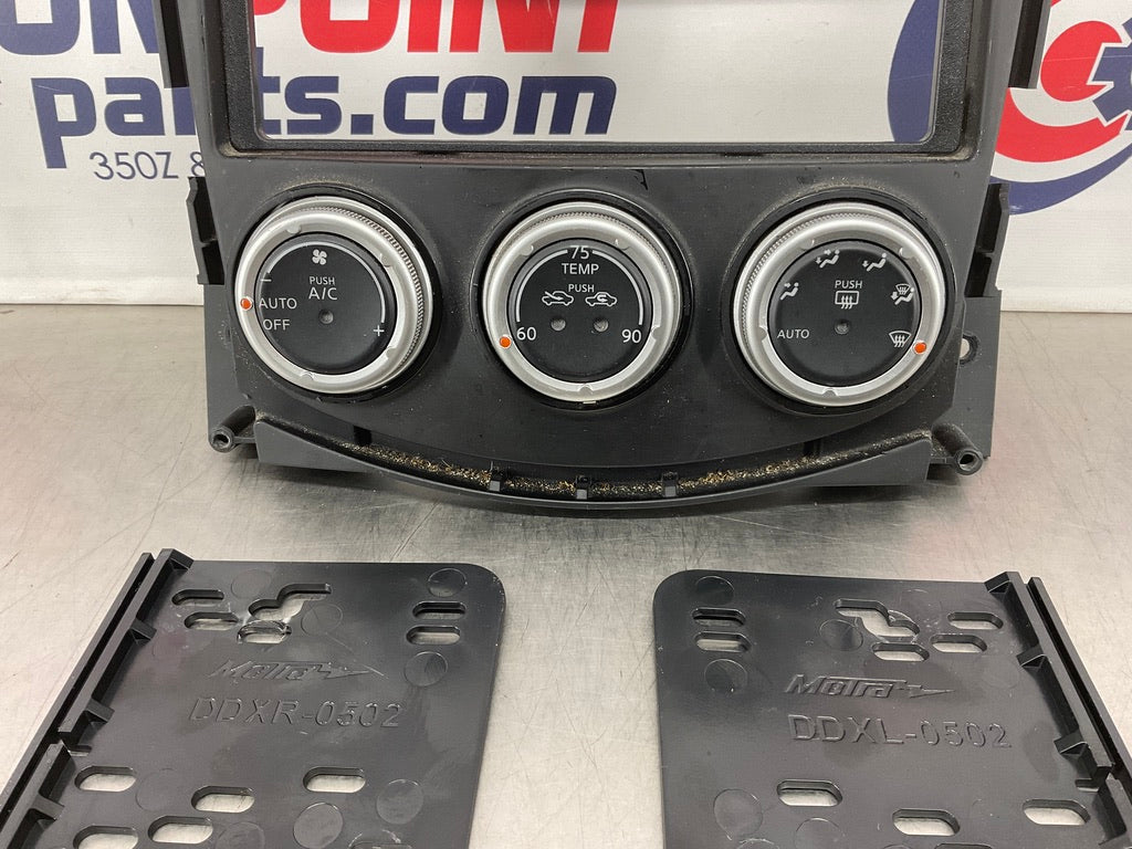 2009 Nissan 370Z Center Dash AC Climate Controls Stereo Bezel Trim OEM 15BKJDC - On Point Parts Inc