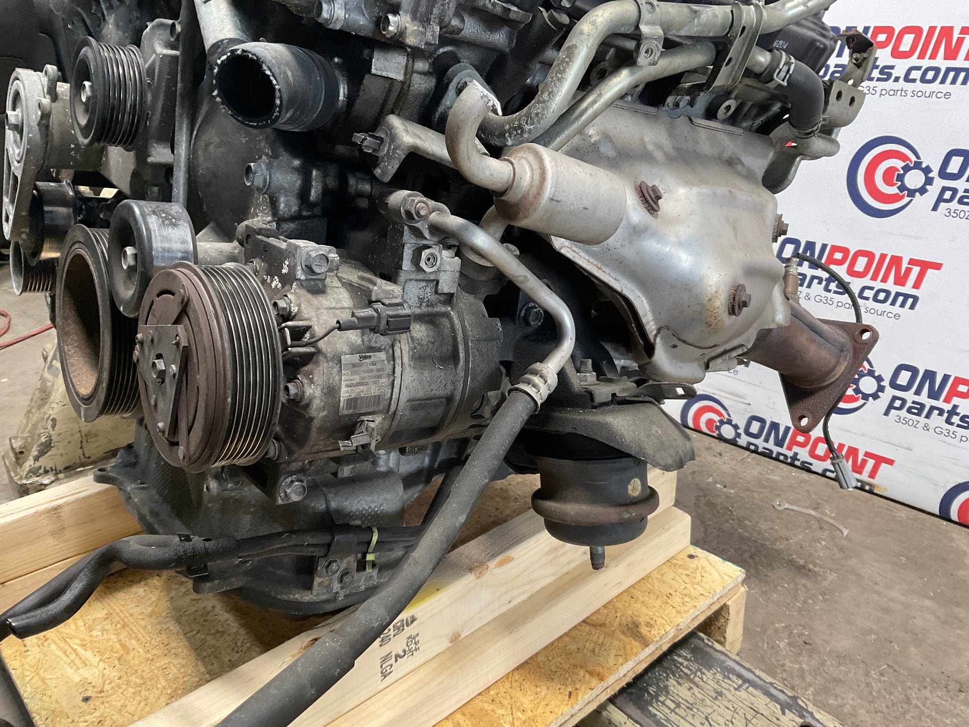 2007 Nissan 350Z VQ35HR Engine Motor 5 Speed Automatic 139k OEM 25BCBE0 - On Point Parts Inc