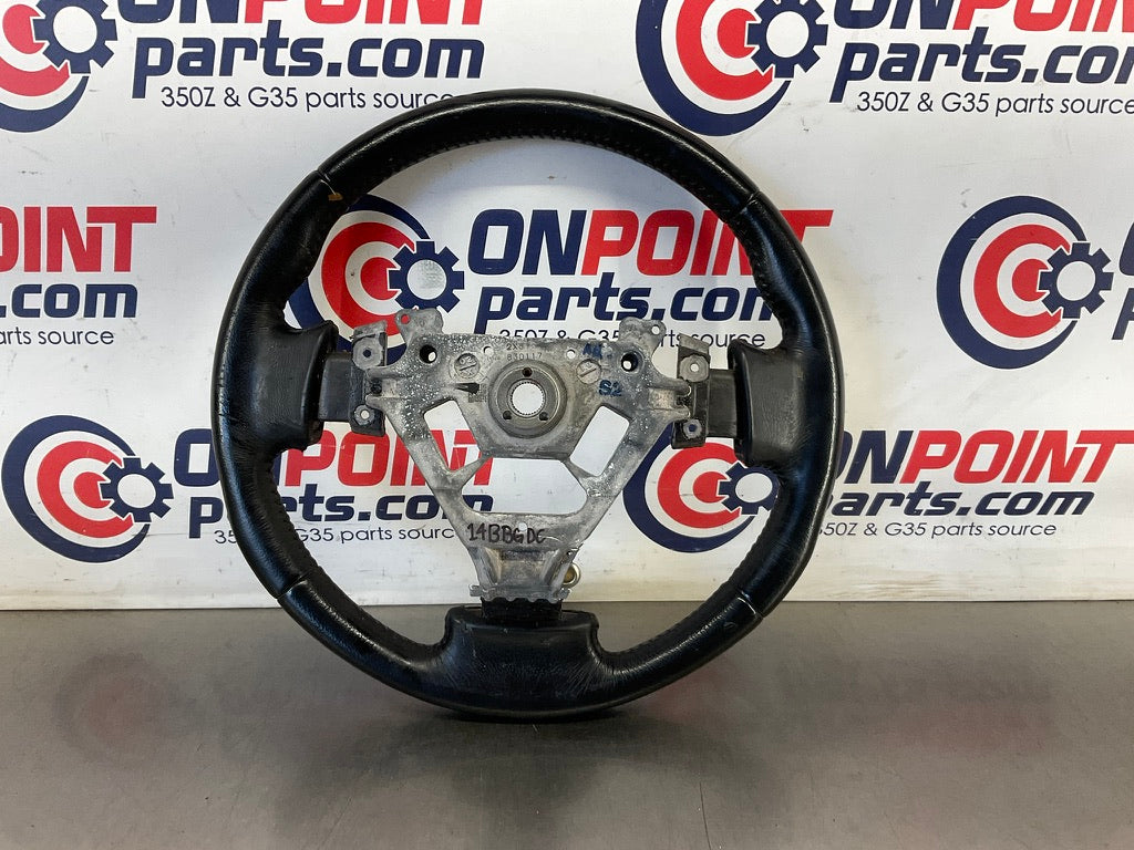 2003 Nissan 350Z Leather Steering Wheel OEM 14BBGDC - On Point Parts Inc