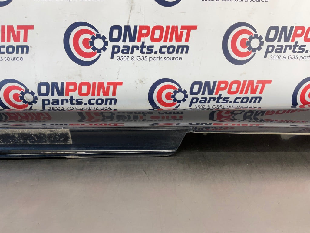 2005 Infiniti G35 Passenger Right Rocker Panel Side Skirt OEM 24BFFE5 - On Point Parts Inc
