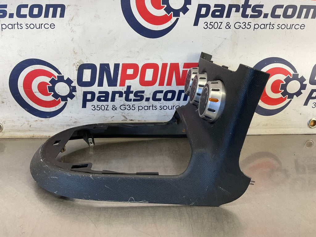 2007 Nissan 350Z Automatic Gear Shifter Bezel Trim AC Controls 27500 OEM 25BCBEC - On Point Parts Inc