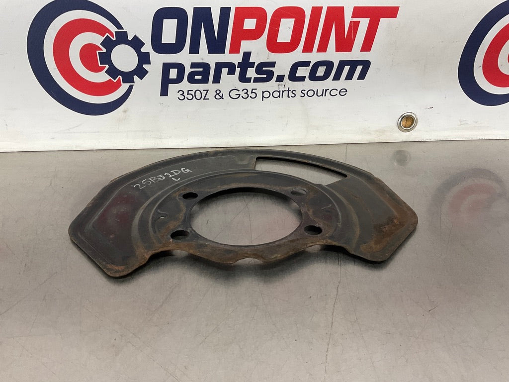 2006 Infiniti G35 Sedan Driver Left Front Brake Dust Cover OEM 25BJ1DG - On Point Parts Inc