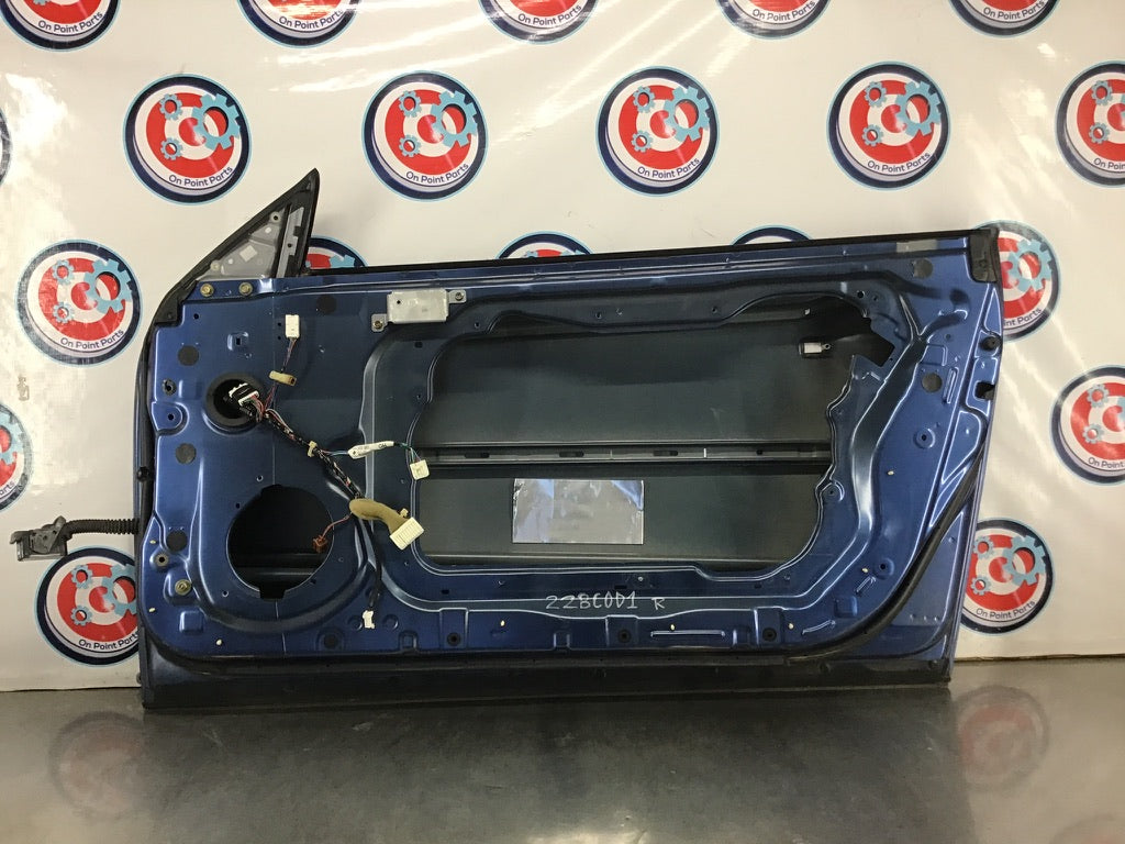 2005 Infiniti G35 Passenger Right Door Shell OEM 22BC0D1 - On Point Parts Inc