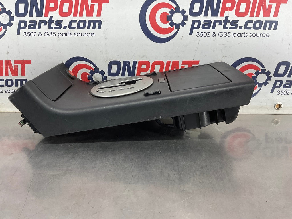 2004 Infiniti G35 Automatic Gear Shifter Bezel with Cup Holder OEM 15BE4EC - On Point Parts Inc