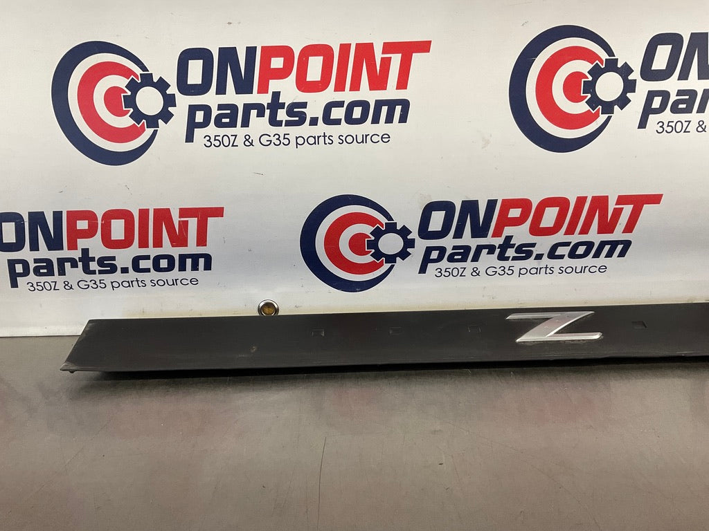 2008 Nissan 350Z Passenger Right Door Threshold Kickplate Trim 769B0 OEM 13BASD7 - On Point Parts Inc