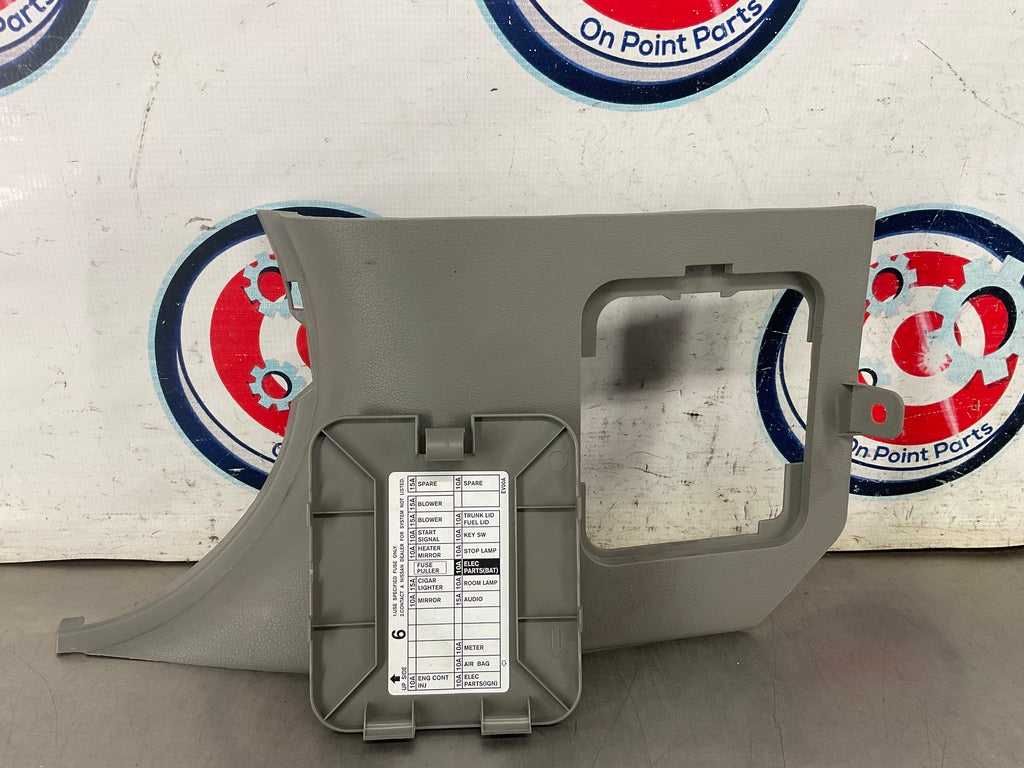 2007 Nissan 350Z Driver Left Lower Dash Fuse Kick Plate Panel OEM 14BIMDI - On Point Parts Inc