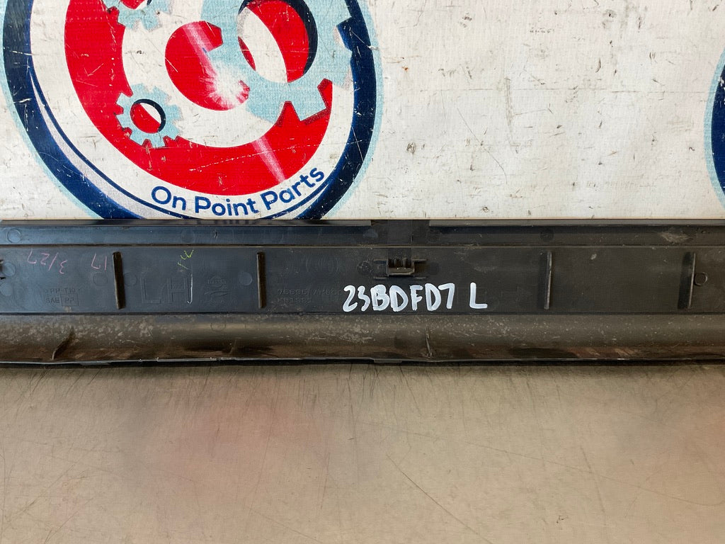 2007 Infiniti G35 Driver Left Door Threshold Kick Plate OEM 23BDFD7 - On Point Parts Inc