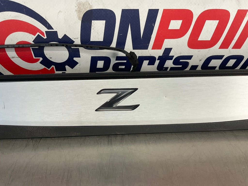 2016 Nissan 370Z Driver Left Illuminated Door Threshold Kick Plate OEM 11BB9D7 - On Point Parts Inc