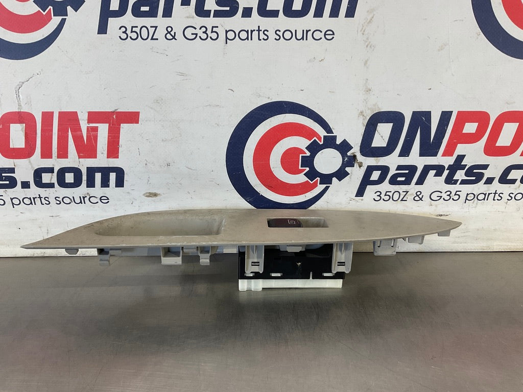 2008 Infiniti G35 Sedan Driver Left Rear Window Switch 25431 OEM 13BC4EA - On Point Parts Inc