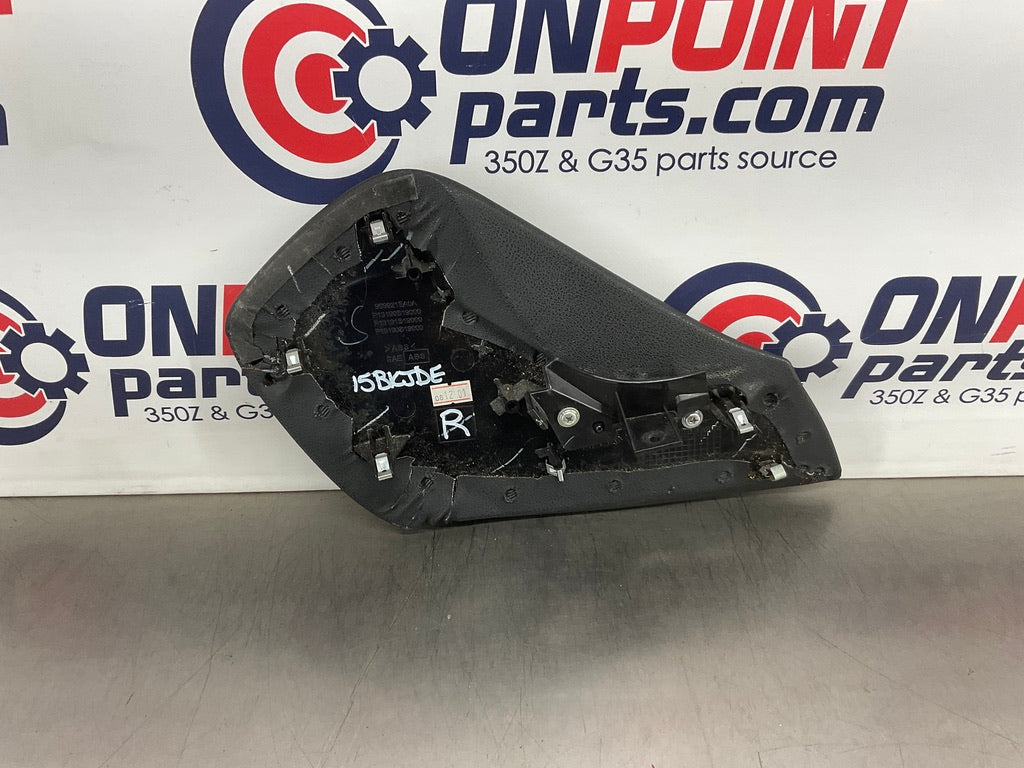 2009 Nissan 370Z Passenger Right Center Console Padded Knee Panel OEM 15BKJDE - On Point Parts Inc