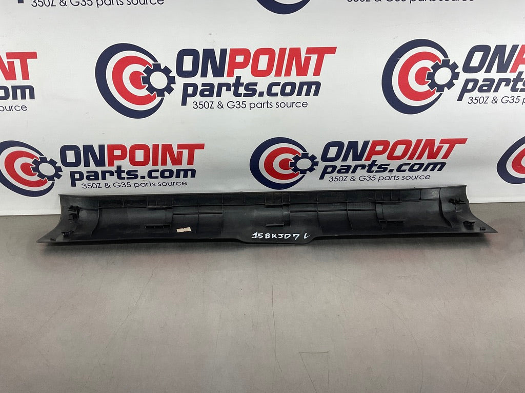 2009 Nissan 370Z Driver Left Interior Door Threshold Sill Trim 769B5 OEM 15BKJD7 - On Point Parts Inc