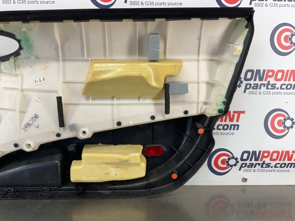 2003 Nissan 350Z Driver Left Interior Door Panel 80901 OEM 24BL7D8 - On Point Parts Inc