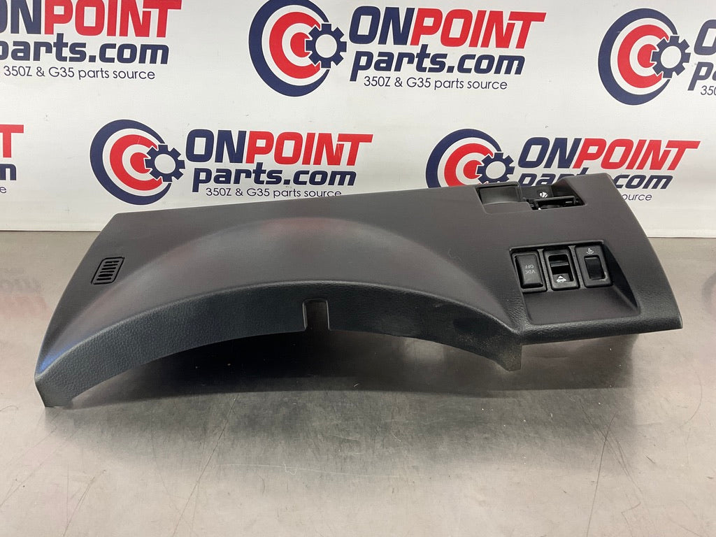 2004 Infiniti G35 Lower Steering Column Trim with Switches 68106 OEM 12BK8D8 - On Point Parts Inc