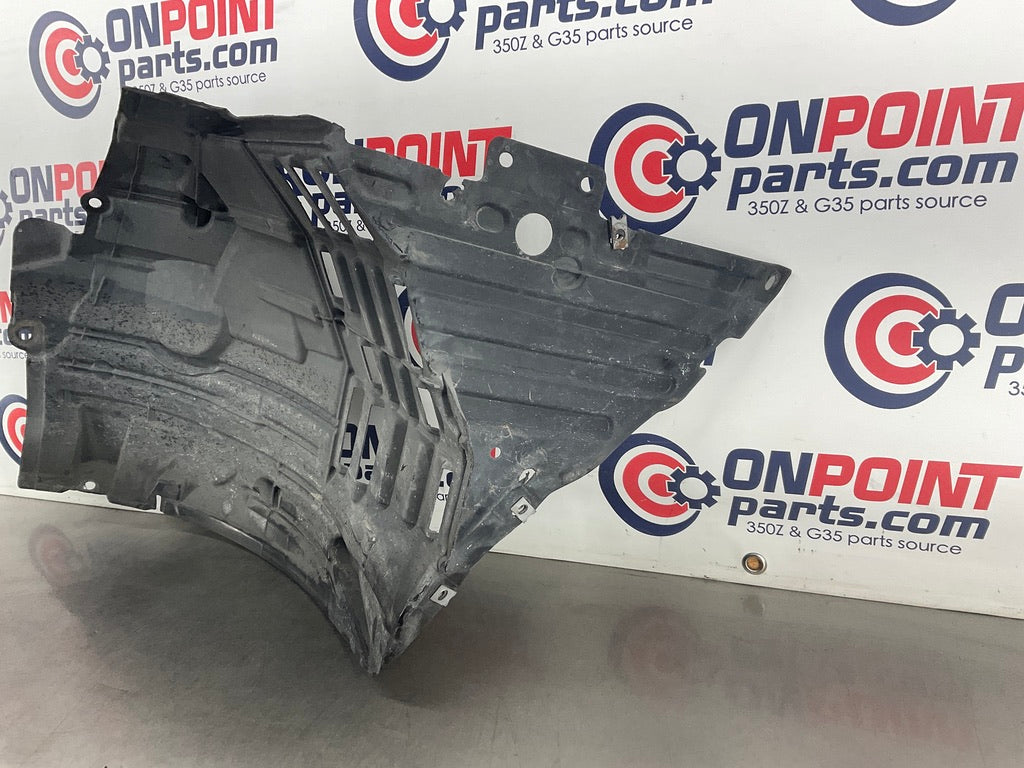2005 Nissan 350Z Driver Left Front Fender Liner Well Splash Guard OEM 25BAED3 - On Point Parts Inc