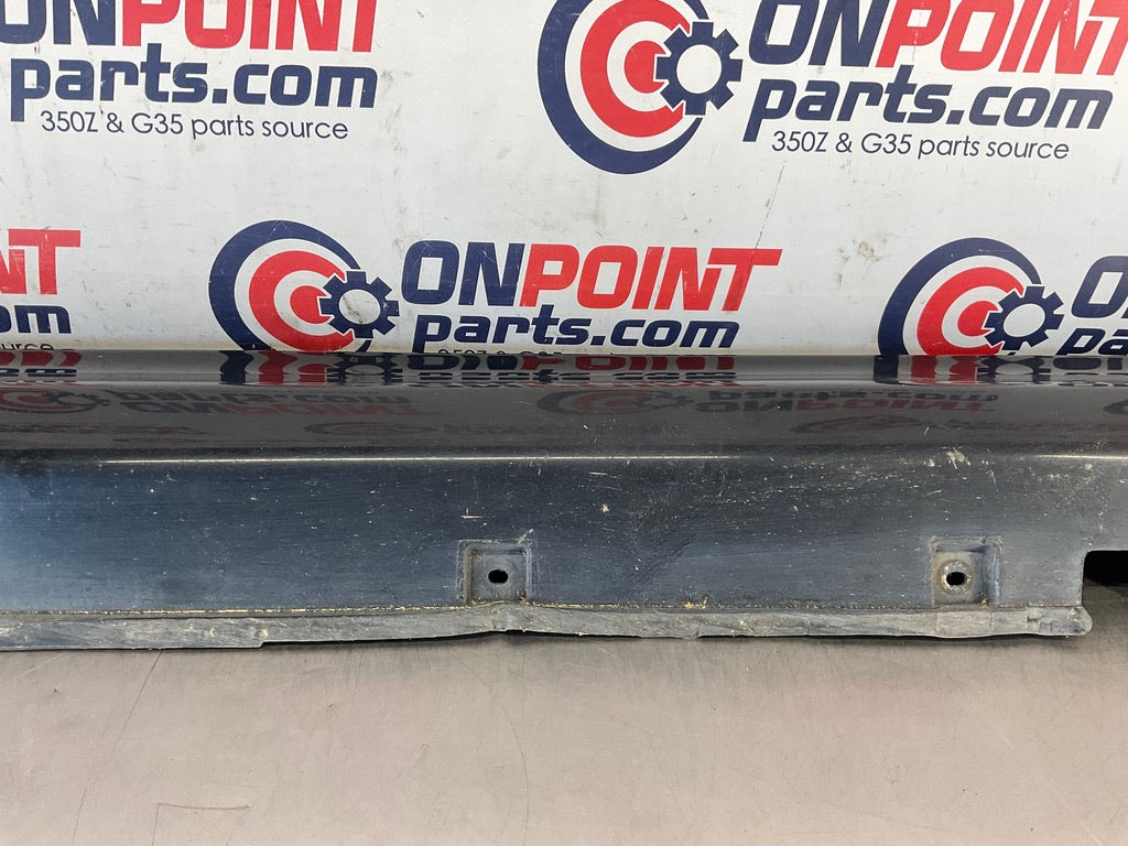 2005 Infiniti G35 Passenger Right Rocker Panel Side Skirt OEM 24BFFE5 - On Point Parts Inc
