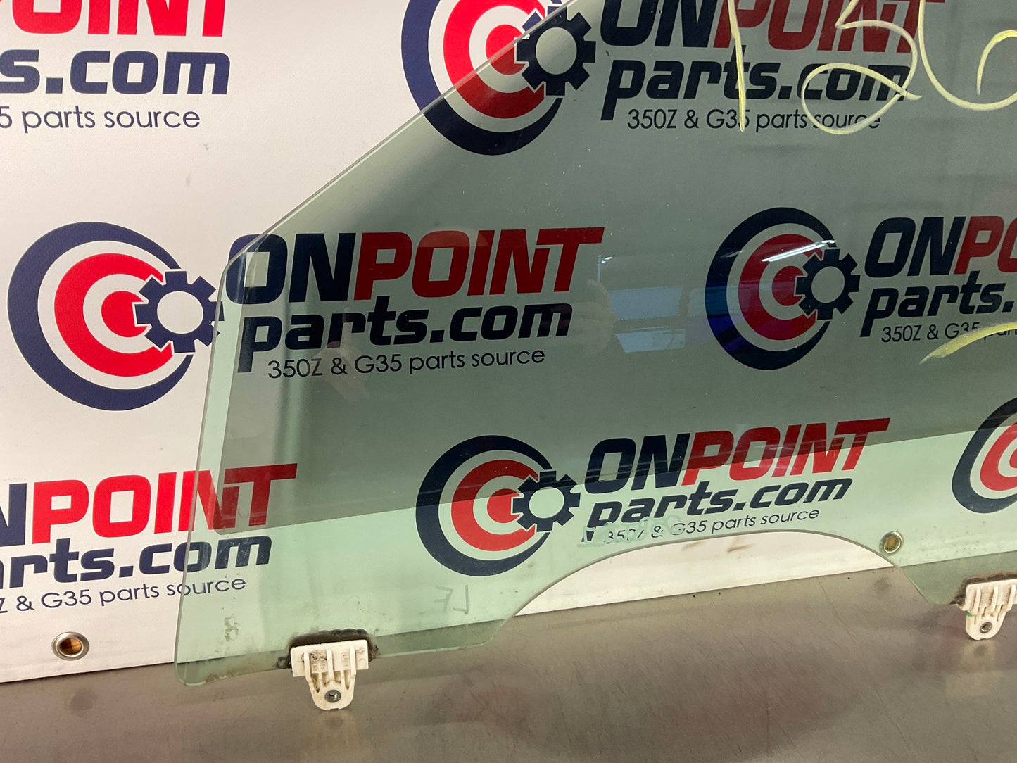 2006 Infiniti G35 Sedan Driver Left Front Tinted Door Window Glass OEM 25BJ1D1 - On Point Parts Inc