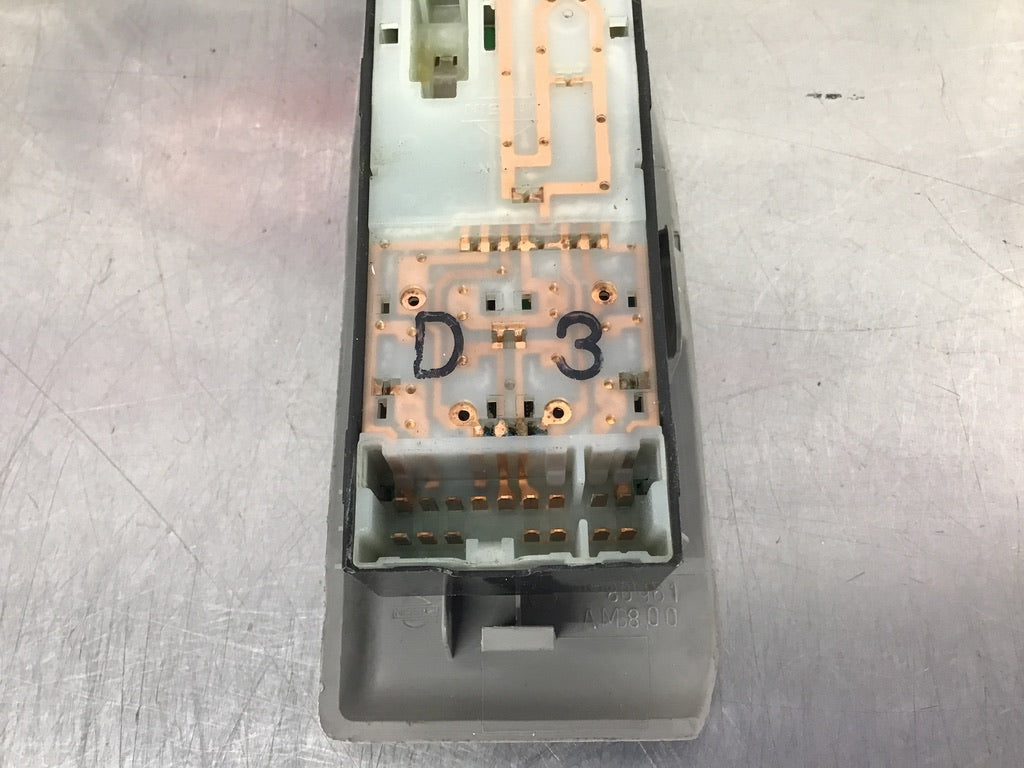 2007 Infiniti G35 Driver Left Master Window Lock Switch and Trim OEM 14BHMCA - On Point Parts Inc