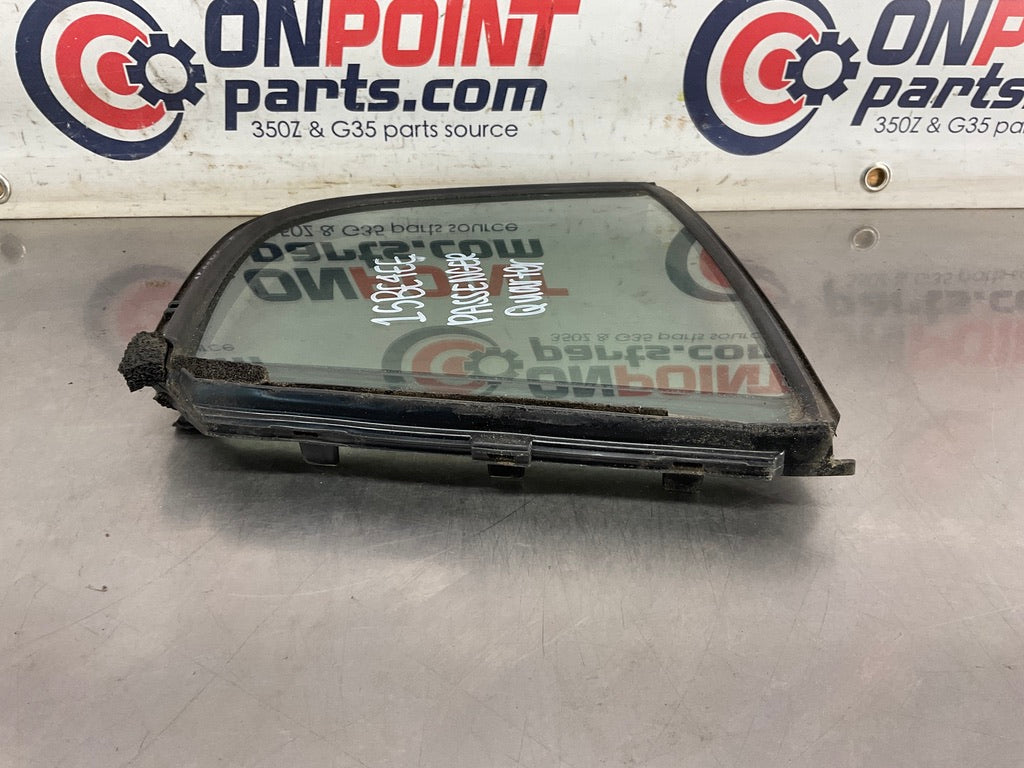 2004 Infiniti G35 Sedan Passenger Right Rear Quarter Window Glass OEM 15BE4EE - On Point Parts Inc