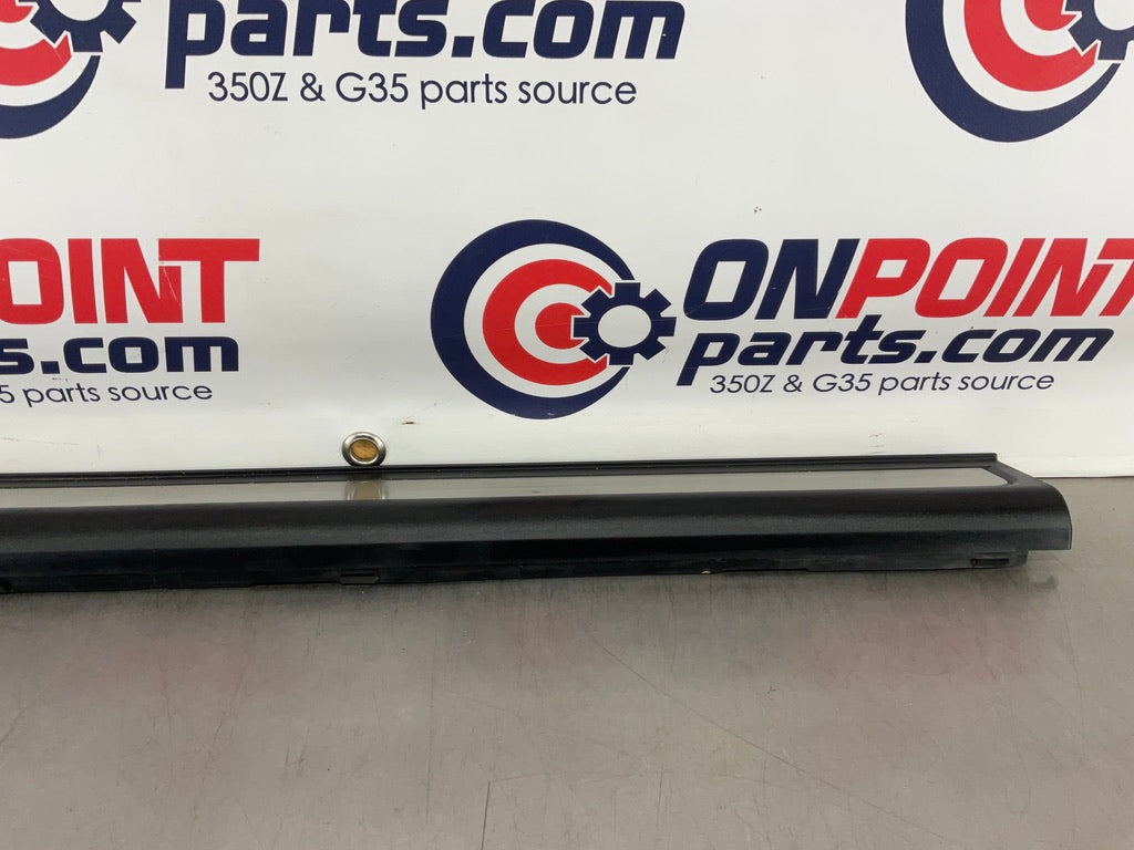 2004 Infiniti G35 Passenger Right Door Threshold Kick Plate Trim OEM 25BK8D7 - On Point Parts Inc