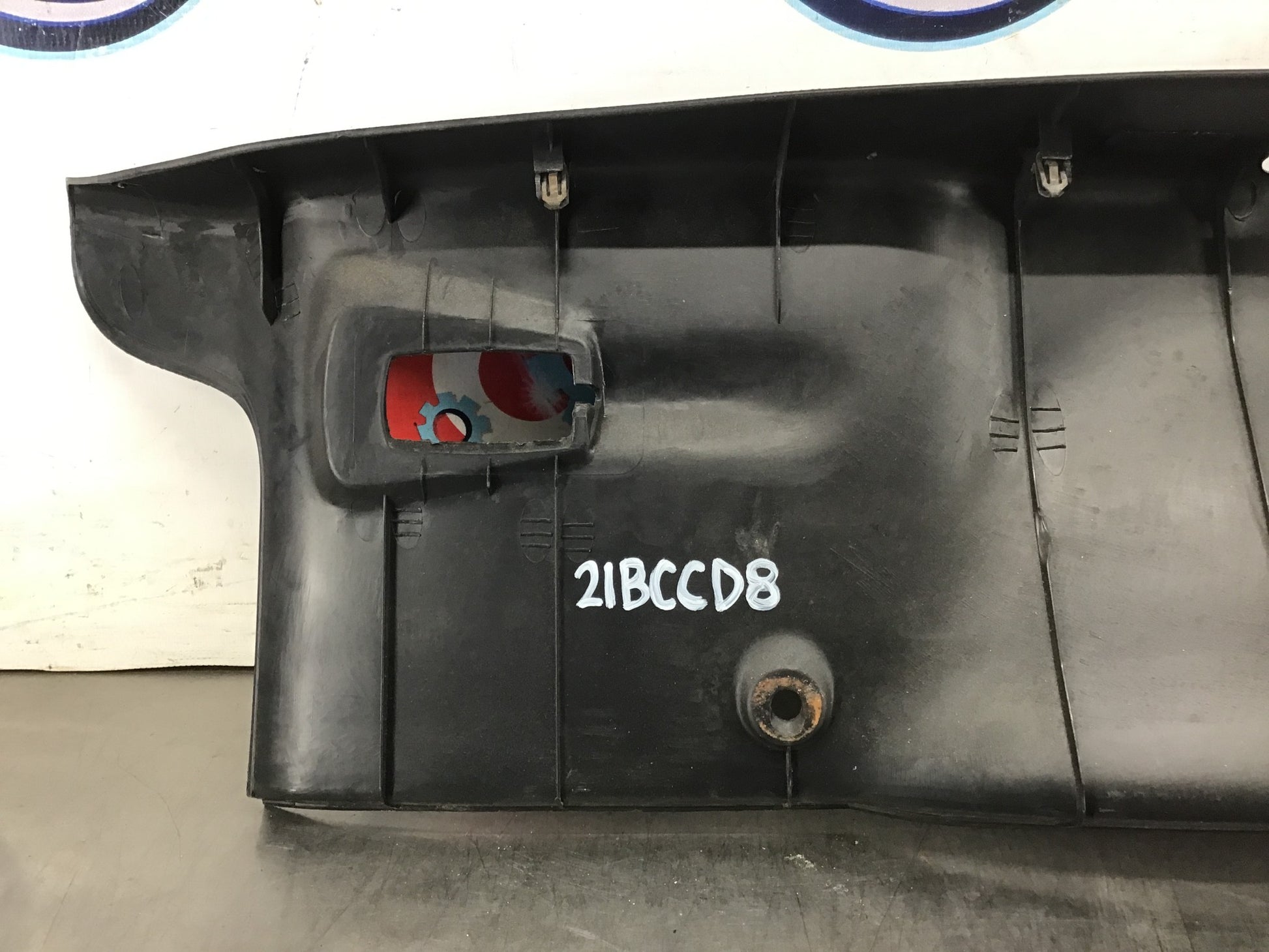 2008 Nissan 350Z Convertible Trunk Latch Trim Panel 84992 OEM 21BCCD8 - On Point Parts Inc