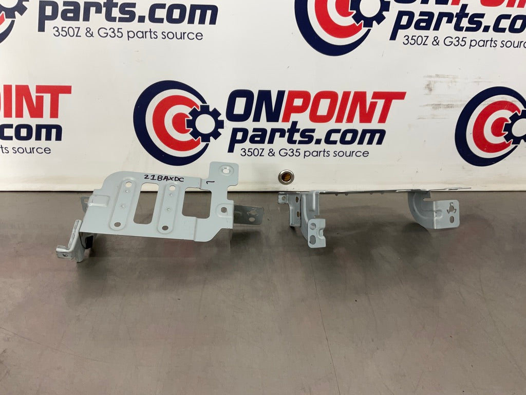 2008 Infiniti G37 Double DIN Radio Mount Brackets with Hardware OEM 21BAXDC - On Point Parts Inc