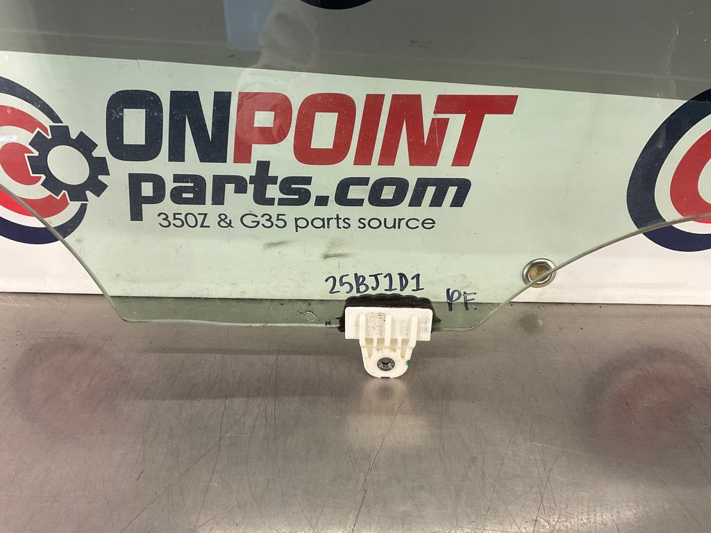2006 Infiniti G35 Sedan Passenger Front Tinted Door Window Glass OEM 25BJ1D1 - On Point Parts Inc