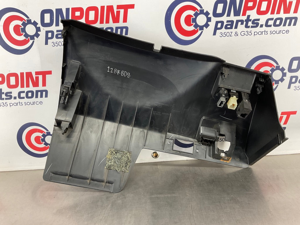 2004 Infiniti G35 Lower Steering Column Trim with Switches 68106 OEM 12BK8D8 - On Point Parts Inc