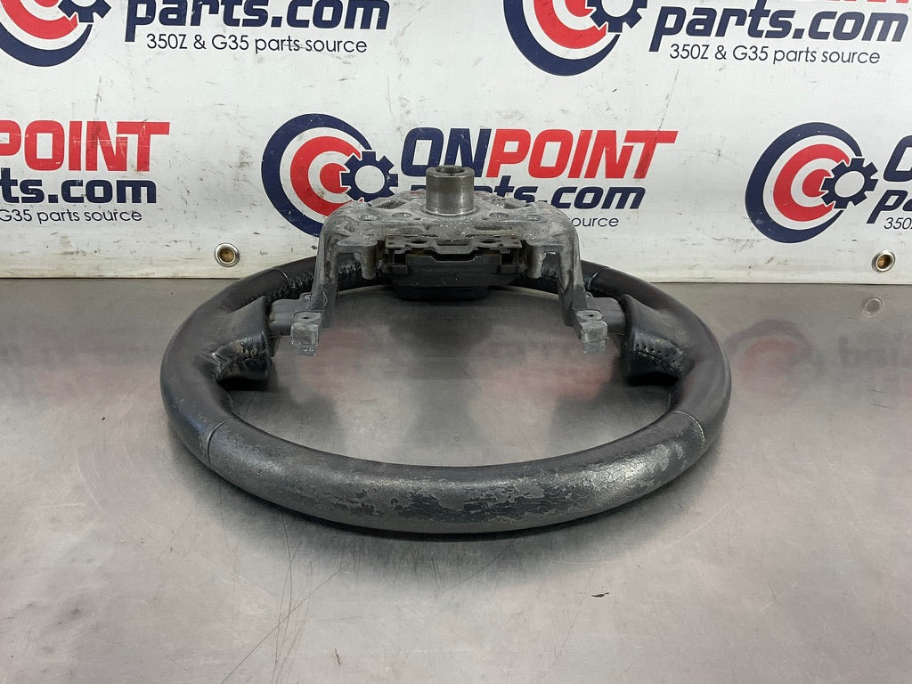 2004 Nissan 350Z Leather Steering Wheel OEM 14BEQEC - On Point Parts Inc