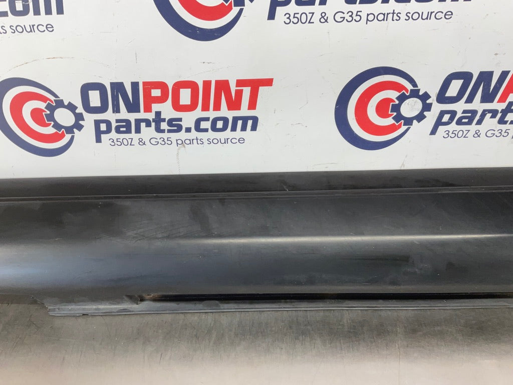 2004 Infiniti G35 Sedan Driver Left Rocker Panel Side Skirt OEM 15BE4E5 - On Point Parts Inc