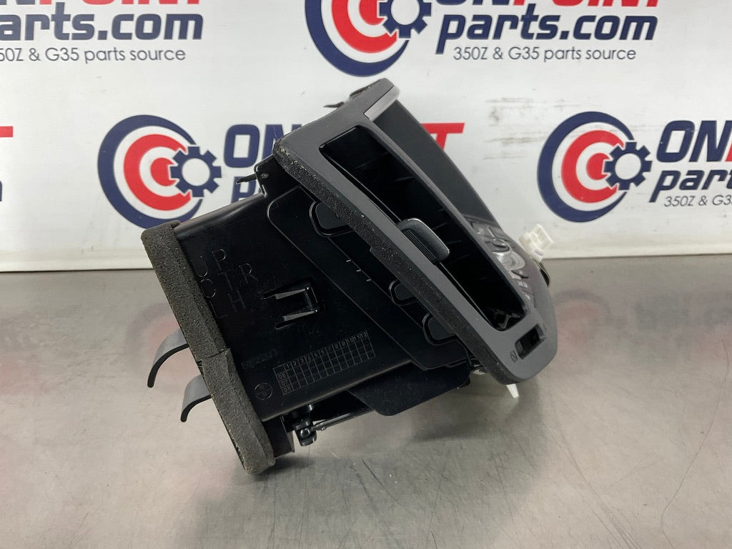 2008 Infiniti G37 Center Dash Vent Navigation Control Trim 28395 OEM 21BAXDC - On Point Parts Inc