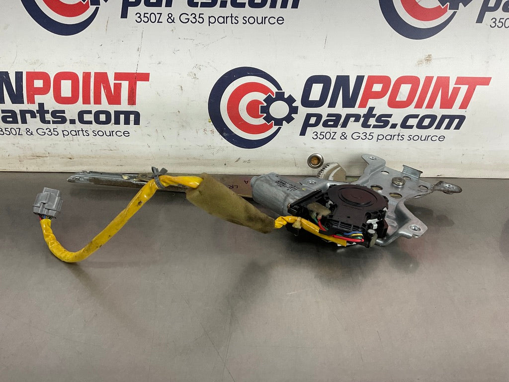 2004 Infiniti G35 Sedan Driver Left Rear Window Regulator Motor OEM 15BE4EA - On Point Parts Inc