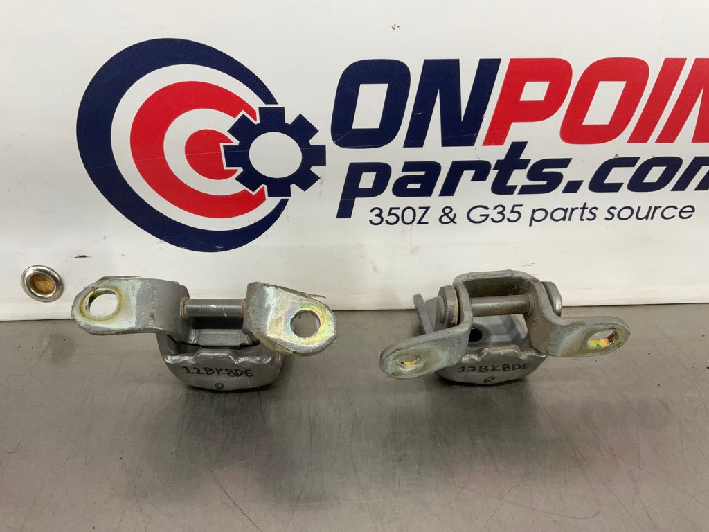 2004 Infiniti G35 Passenger Right Door Hinges OEM 12BK8DE - On Point Parts Inc