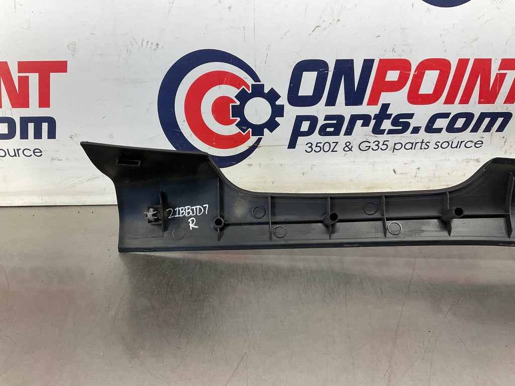 2006 Nissan 350Z Passenger Right Trunk Hatch Trim 84940 OEM 21BBJD7 - On Point Parts Inc