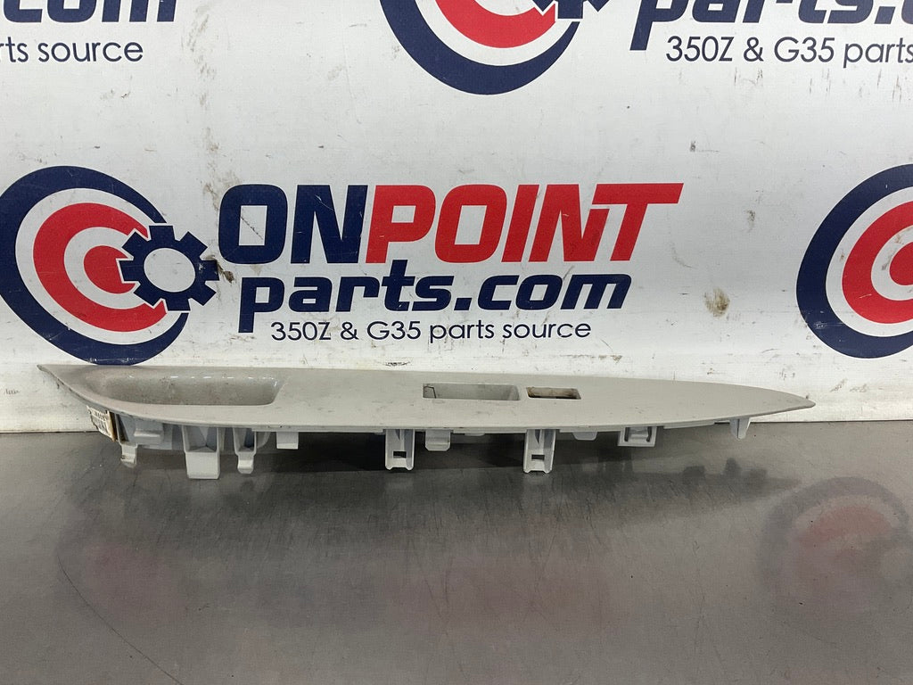 2008 Infiniti G35 Passenger Right Front Window Door Lock Trim 80960 OEM 13BC4EE - On Point Parts Inc