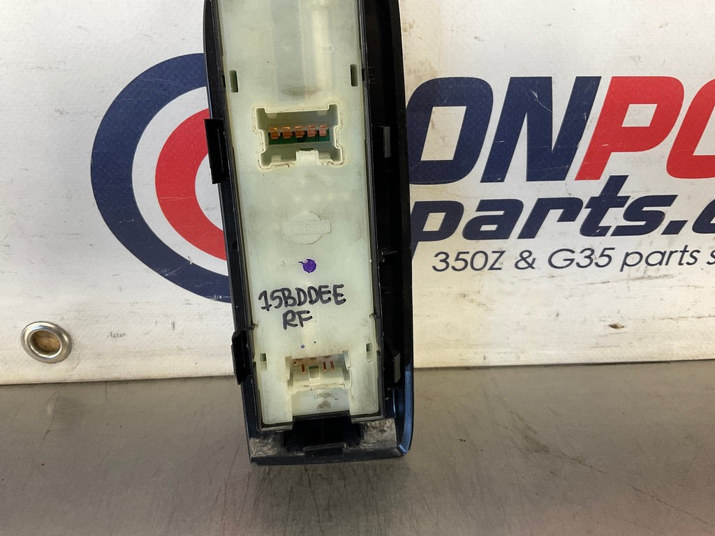 2003 Infiniti G35 Passenger Right Front Door Lock Window Switches OEM 15BDDEE - On Point Parts Inc