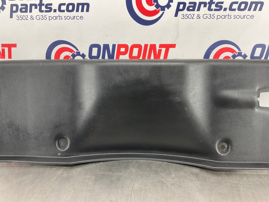 2005 Nissan 350Z Convertible Rear Trunk Latch Cover Panel 84992 OEM 25BAED8 - On Point Parts Inc