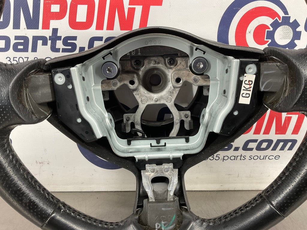 2010 Nissan 370Z Leather Steering Wheel OEM 24BBBDA - On Point Parts Inc
