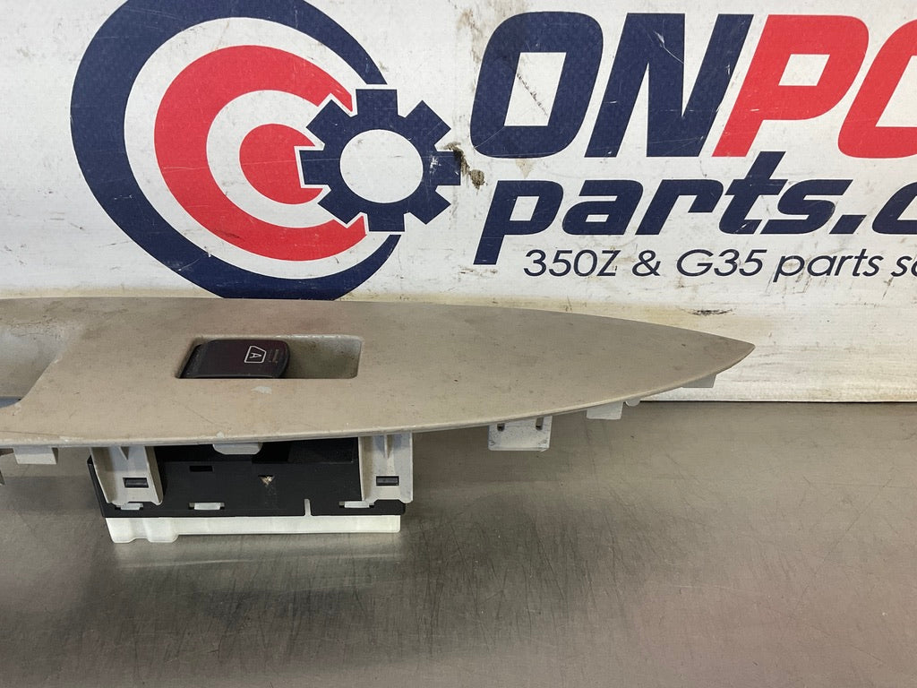2008 Infiniti G35 Sedan Driver Left Rear Window Switch 25431 OEM 13BC4EA - On Point Parts Inc