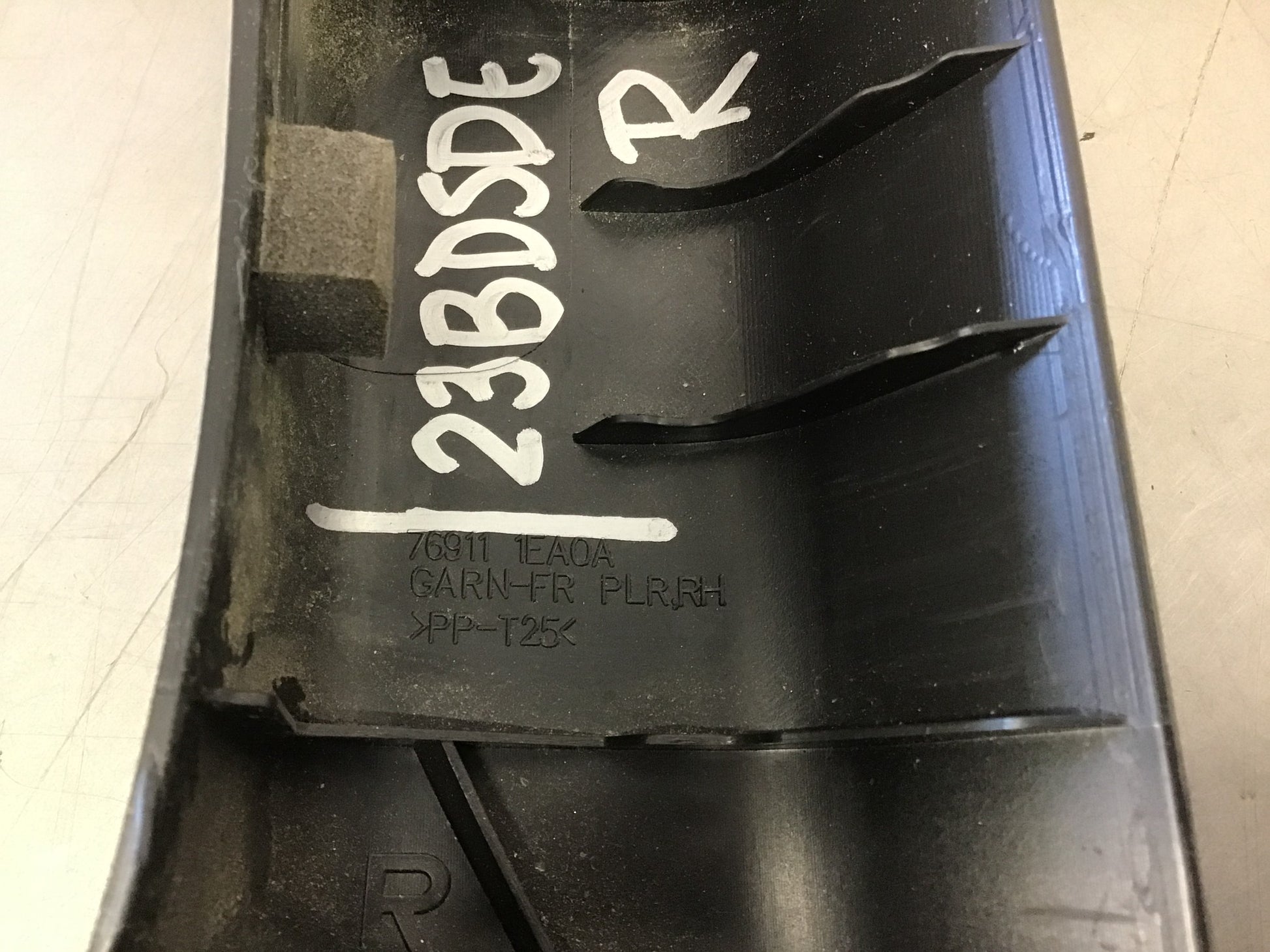2014 Nissan 370Z Passenger Right Interior A Pillar Trim 76911 1EA0A OEM 23BDSDE - On Point Parts Inc