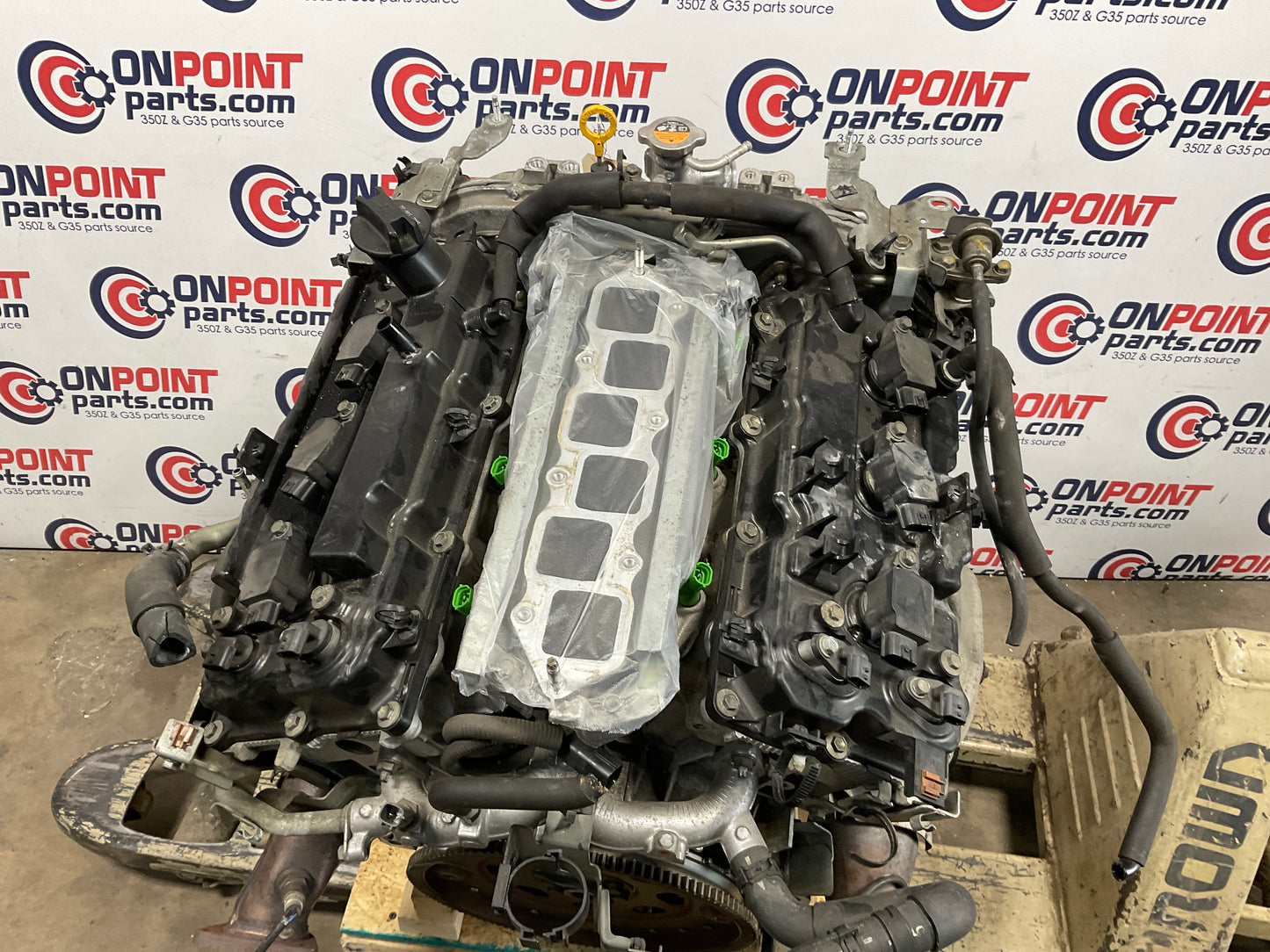 2007 Nissan 350Z VQ35HR Engine Motor 5 Speed Automatic 139k OEM 25BCBE0 - On Point Parts Inc