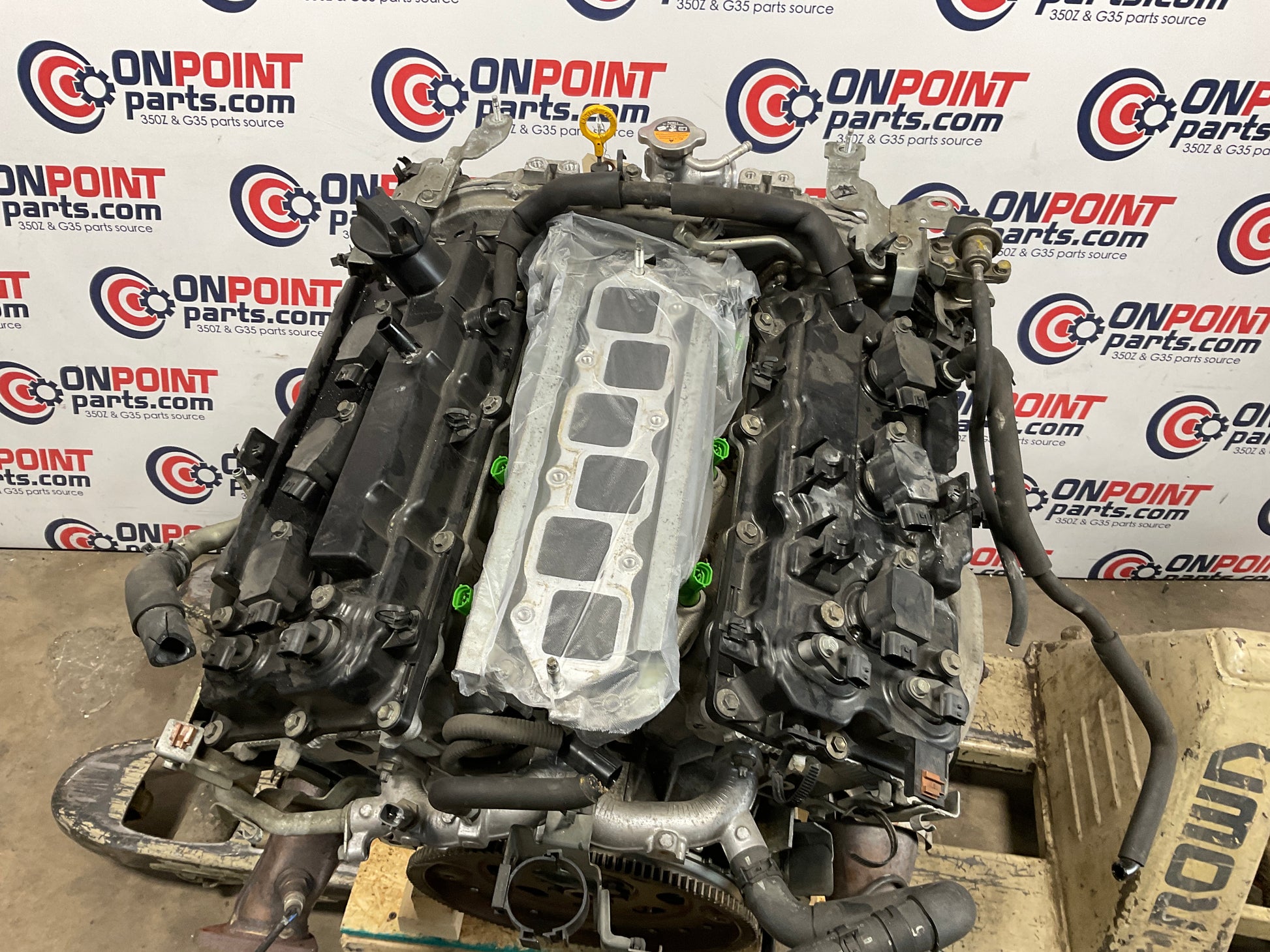 2007 Nissan 350Z VQ35HR Engine Motor 5 Speed Automatic 139k OEM 25BCBE0 - On Point Parts Inc