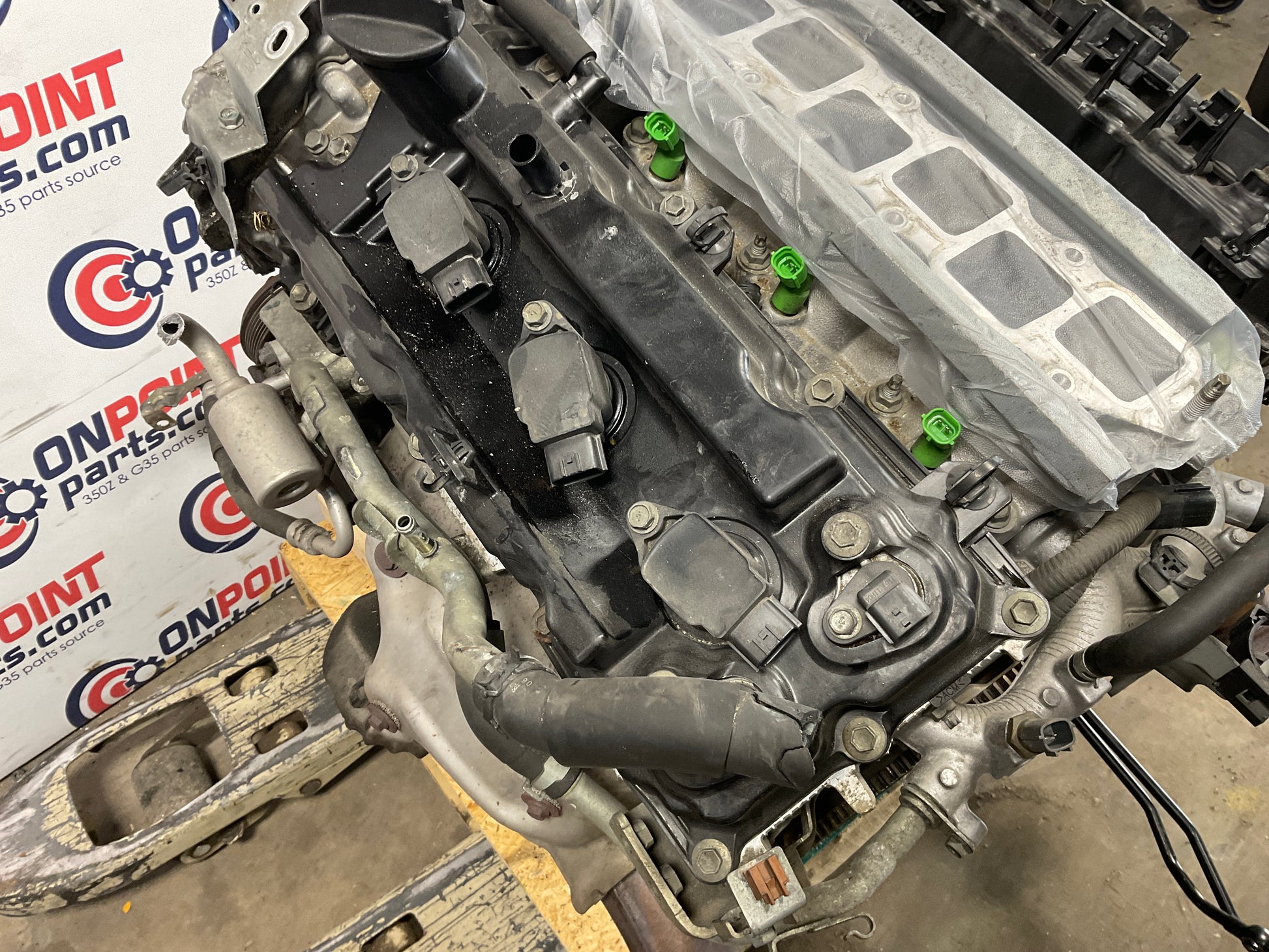 2007 Nissan 350Z VQ35HR Engine Motor 5 Speed Automatic 139k OEM 25BCBE0 - On Point Parts Inc
