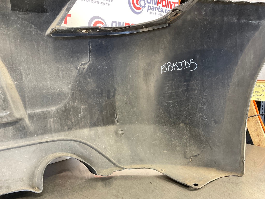 2009 Nissan 370Z Rear Bumper Cover OEM 15BKJD5 - On Point Parts Inc