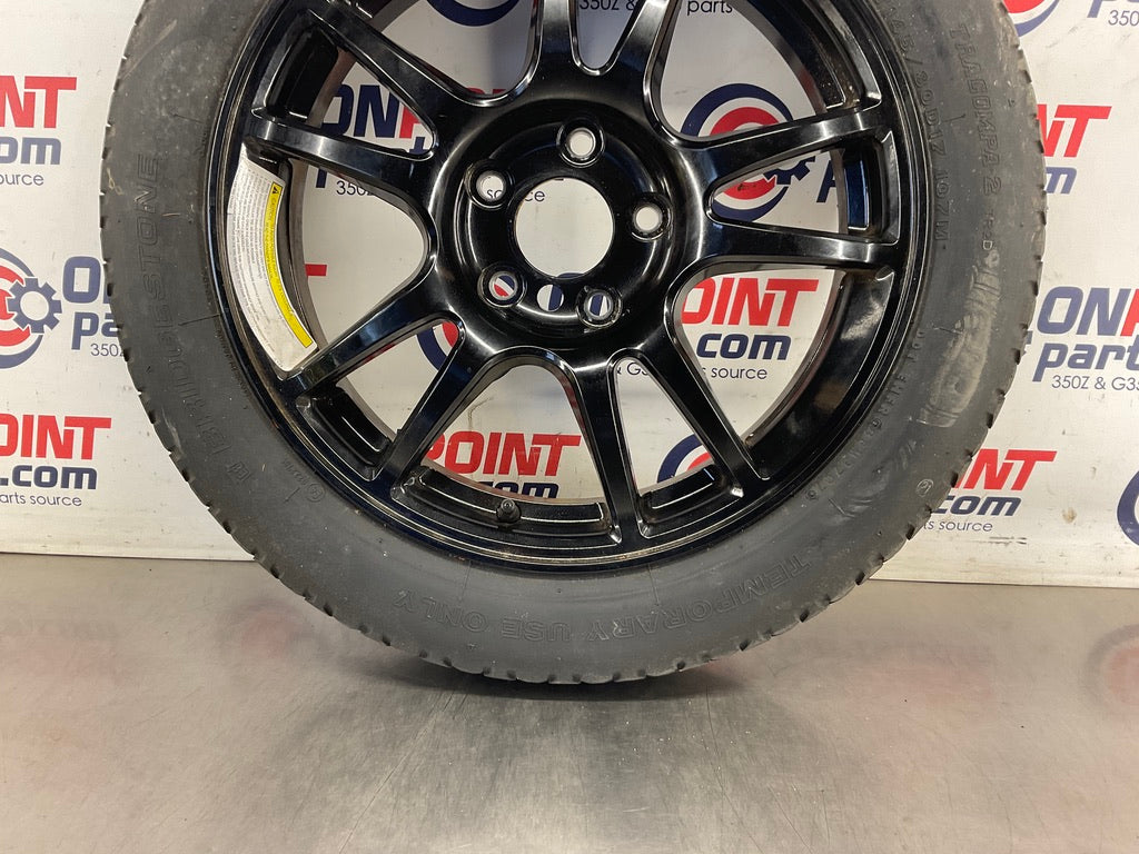 2008 Infiniti G35 Bridgestone Spare Tire 145/80D17 OEM 13BC4E0 - On Point Parts Inc